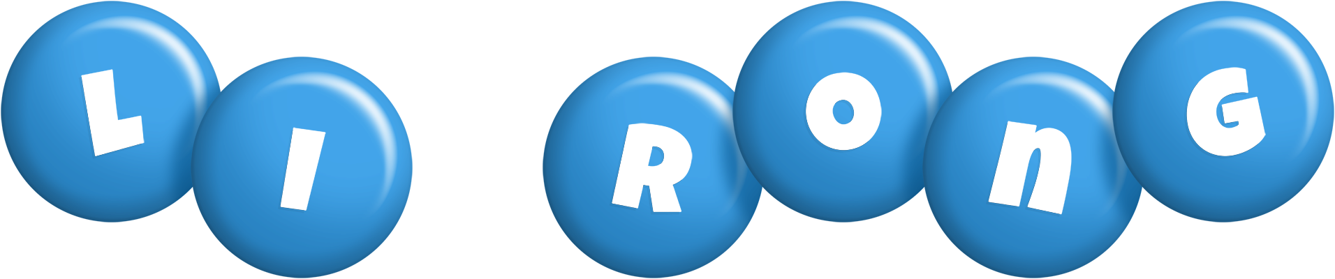 Li Rong candy-blue logo